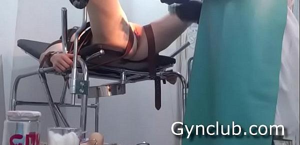  Tanya on the gynecological chair (episode-6)